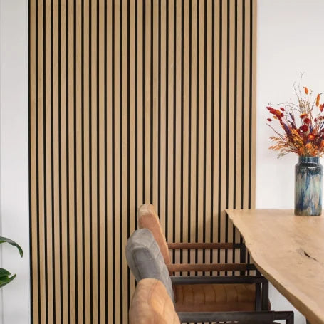 Floer Akupanel wandpanelen -- Naturel Eiken 240cm (Uitlopend)