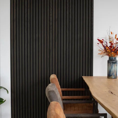 Floer Akupanel wandpanelen -- Zwart Eiken 240cm (Uitlopend)