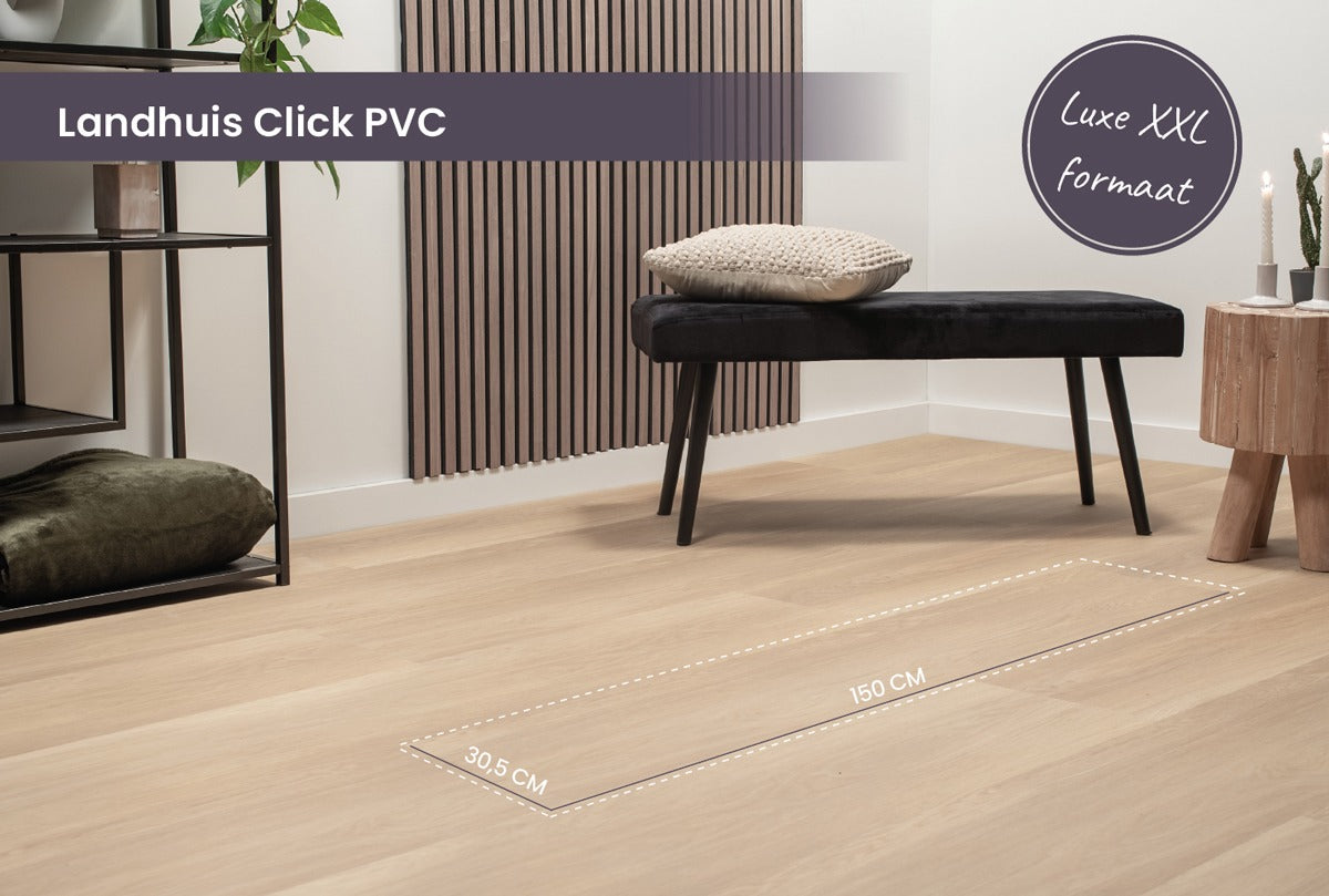 Floer Landhuis Click PVC - Natuur Eik