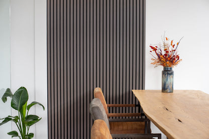 Floer Akupanel Wandpanelen -- Lino Grijsbruin 240cm