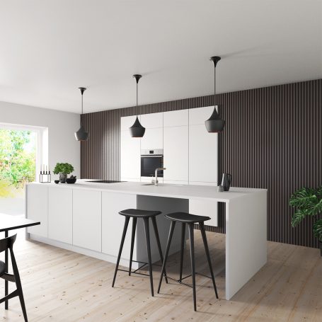 Floer Akupanel XL wandpanelen -- Lino Grijsbruin