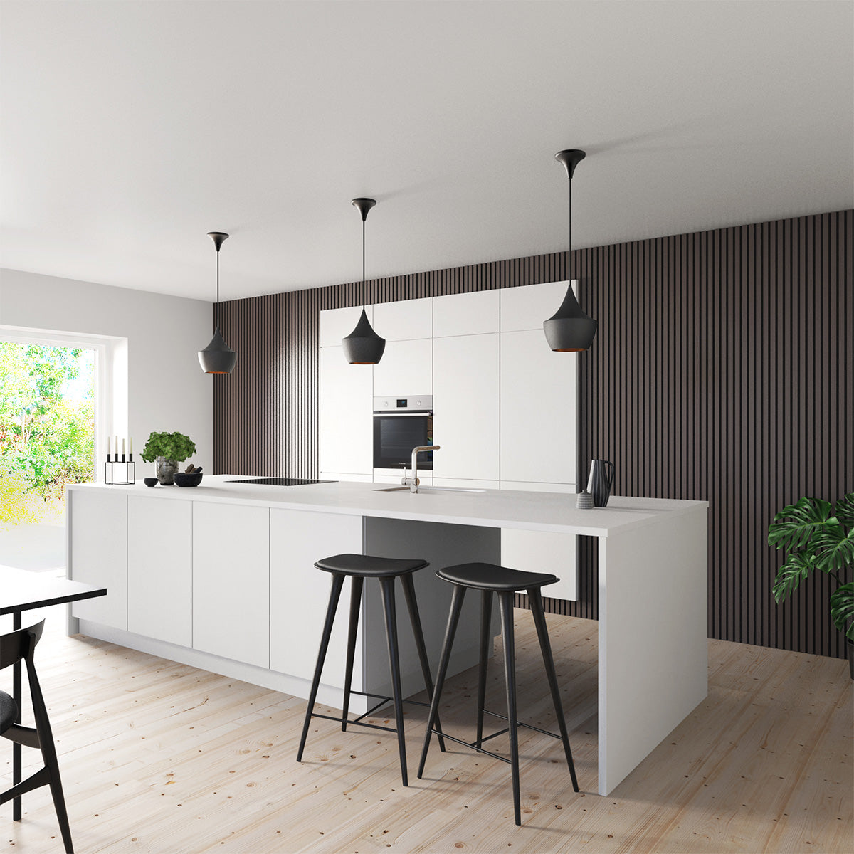 Floer Akupanel XL wandpanelen -- Lino Grijsbruin
