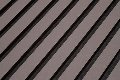 Floer Akupanel Wandpanelen -- Lino Grijsbruin 240cm
