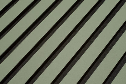 Floer Akupanel Wandpanelen -- Lino Olijfgroen 240cm