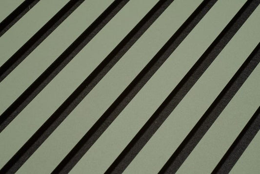Floer Akupanel Wandpanelen -- Lino Olijfgroen 240cm