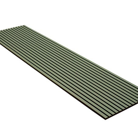 Floer Akupanel Wandpanelen -- Lino Olijfgroen 240cm