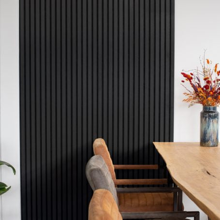 Floer Akupanel XL wandpanelen -- Lino Zwart