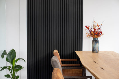 Floer Akupanel XL wandpanelen -- Lino Zwart