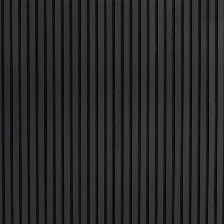Floer Akupanel Wandpanelen -- Lino Zwart 240cm