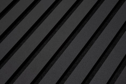 Floer Akupanel Wandpanelen -- Lino Zwart 240cm