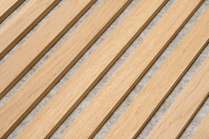 Floer Akupanel Wandpanelen -- Onbehandeld Eiken Grijs 240cm