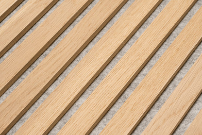 Floer Akupanel XL wandpanelen -- Onbehandeld Eiken Grijs