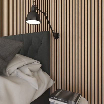 Floer Akupanel XL wandpanelen -- Onbehandeld Eiken