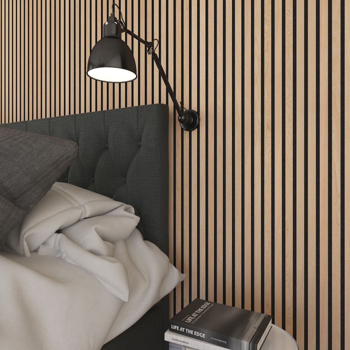 Floer Akupanel XL wandpanelen -- Onbehandeld Eiken