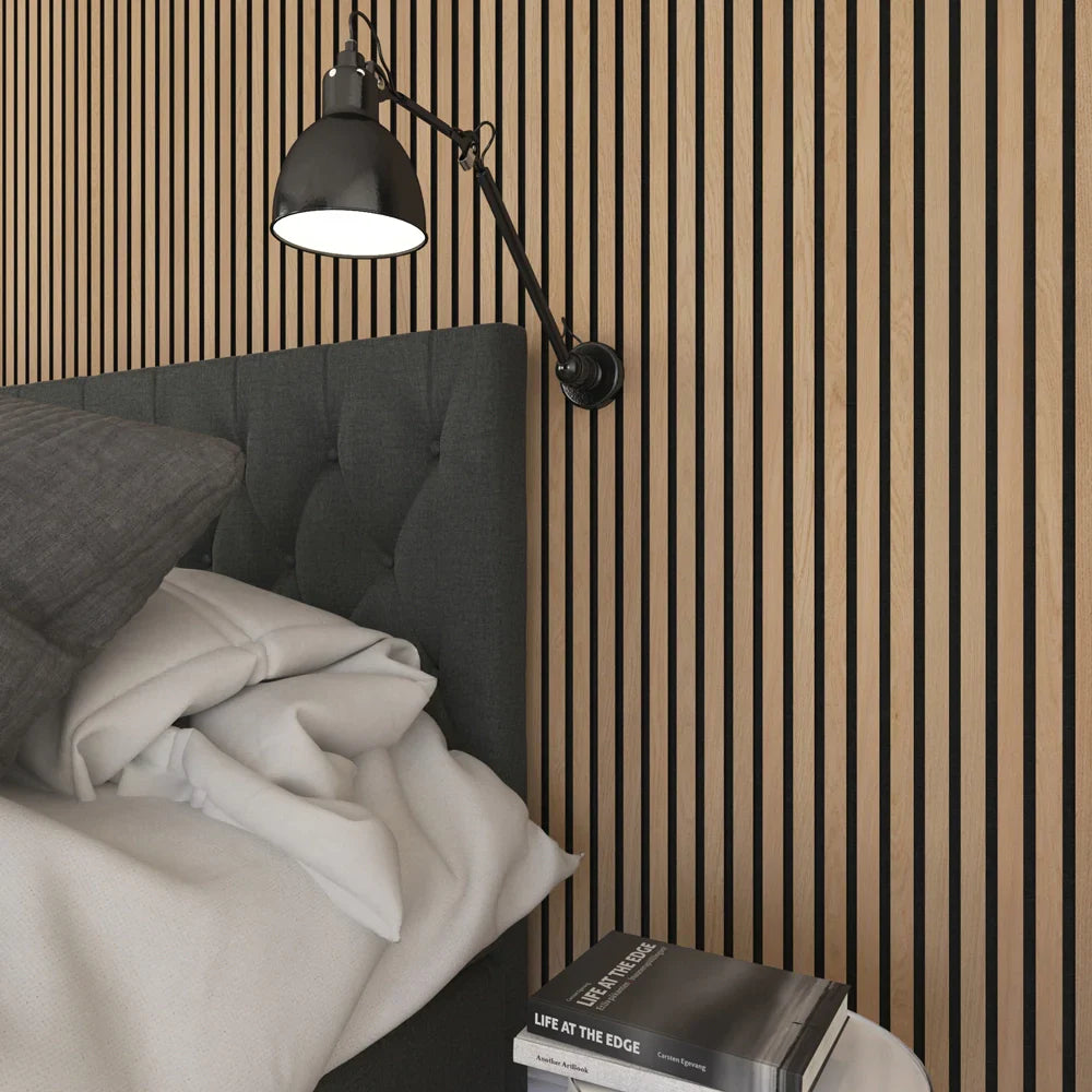 Floer Akupanel wandpanelen -- Beige Eiken 240cm (Uitlopend)
