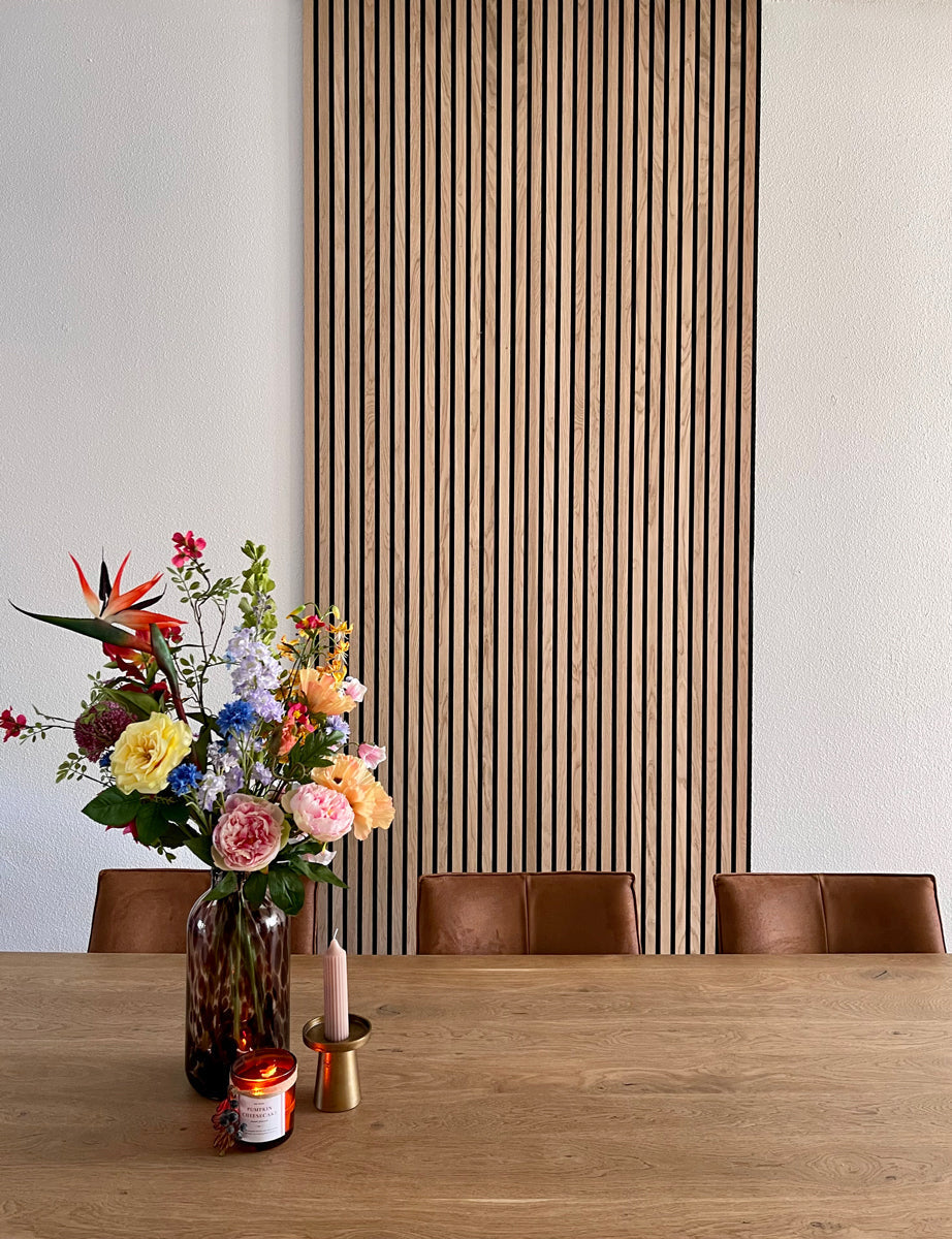 Floer Akupanel XL wandpanelen -- Onbehandeld Eiken