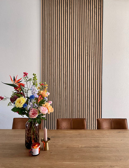 Floer Akupanel XL wandpanelen -- Onbehandeld Eiken