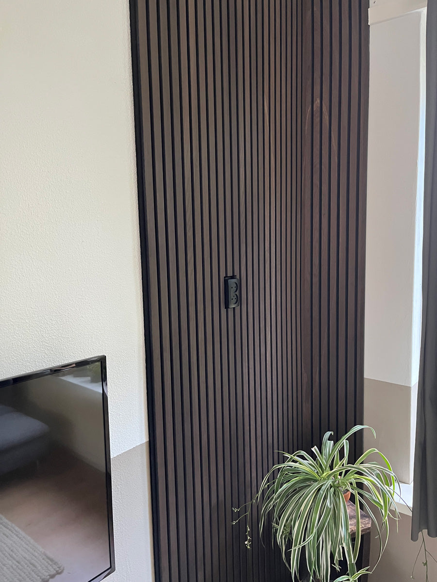 Floer Akupanel Wandpanelen -- Mokka Zwart Eiken 240cm