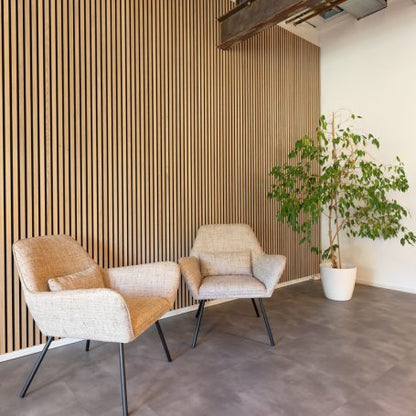 Floer Akupanel XL wandpanelen -- Onbehandeld Eiken
