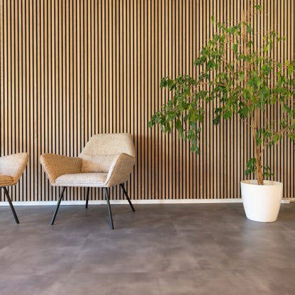 Floer Akupanel XL wandpanelen -- Onbehandeld Eiken