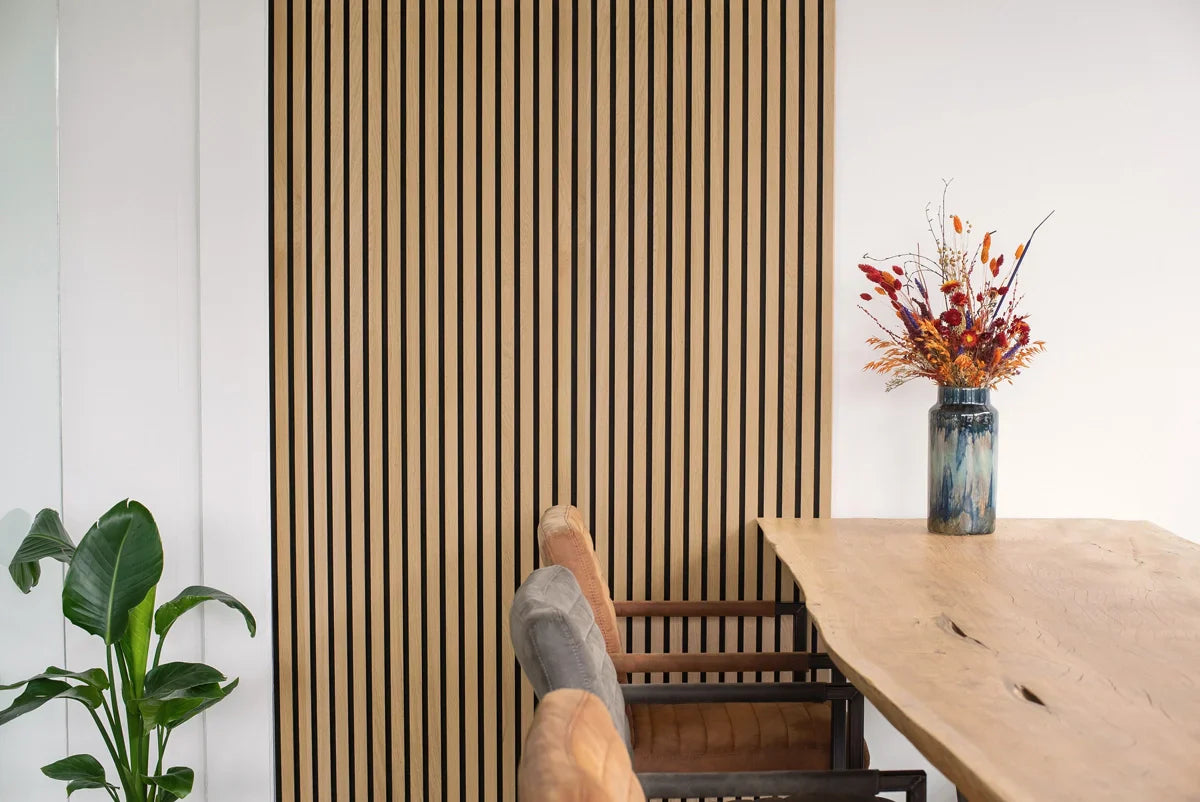Floer Akupanel wandpanelen -- Naturel Eiken 240cm (Uitlopend)