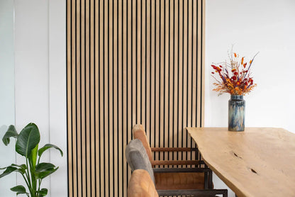 Floer Akupanel wandpanelen -- Beige Eiken 240cm (Uitlopend)