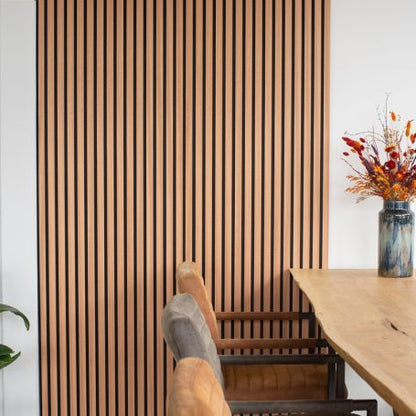 Floer Akupanel XL wandpanelen -- Mahonie Naturel