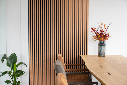 Floer Akupanel Wandpanelen -- Mahonie Naturel 240cm