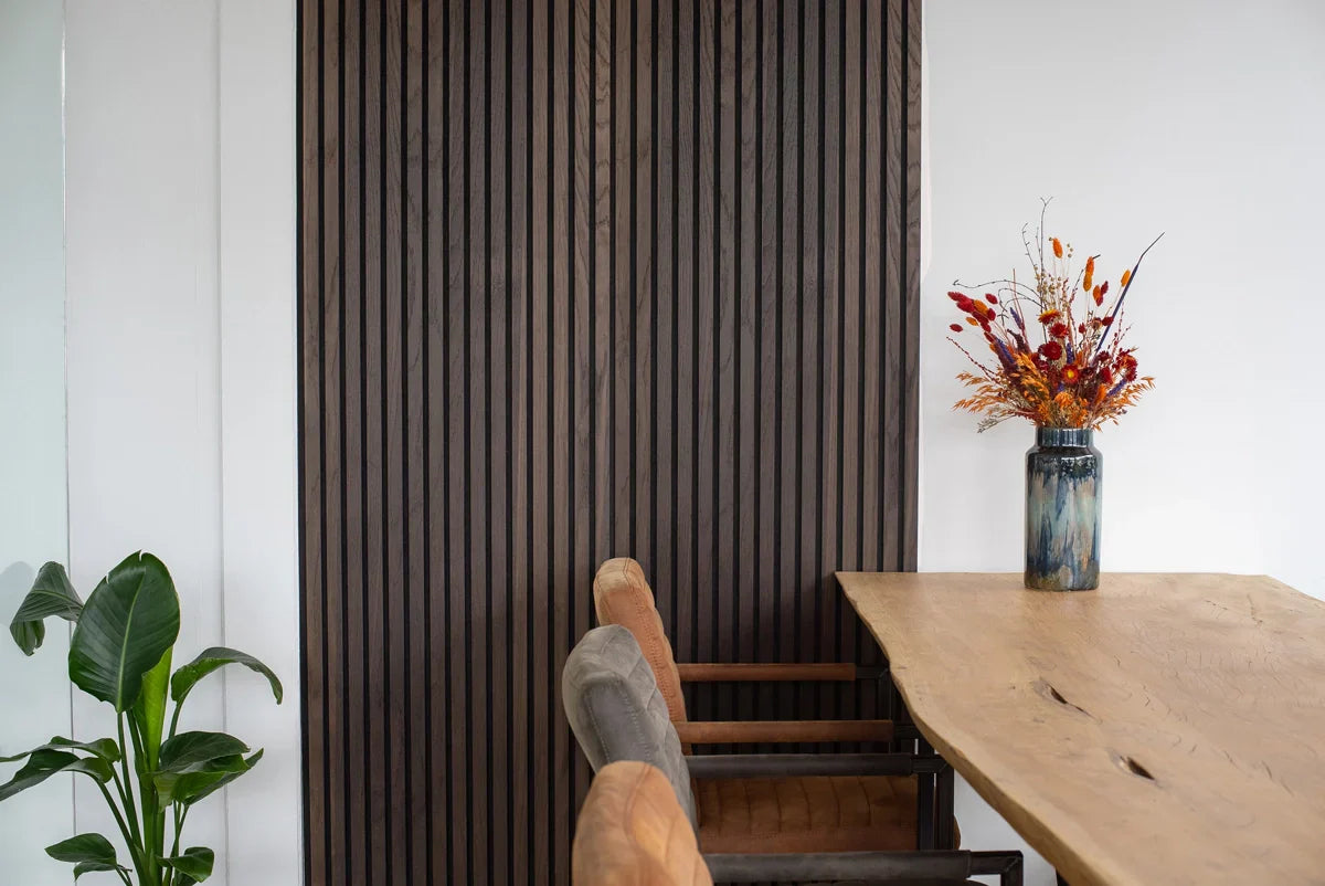 Floer Akupanel XL wandpanelen -- Mokka Zwart Eiken