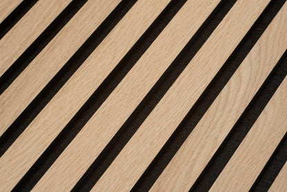 Floer Akupanel Wandpanelen -- Onbehandeld Eiken 240cm