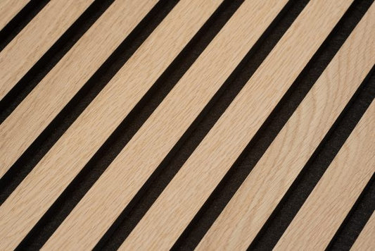 Floer Akupanel Wandpanelen -- Onbehandeld Eiken 240cm