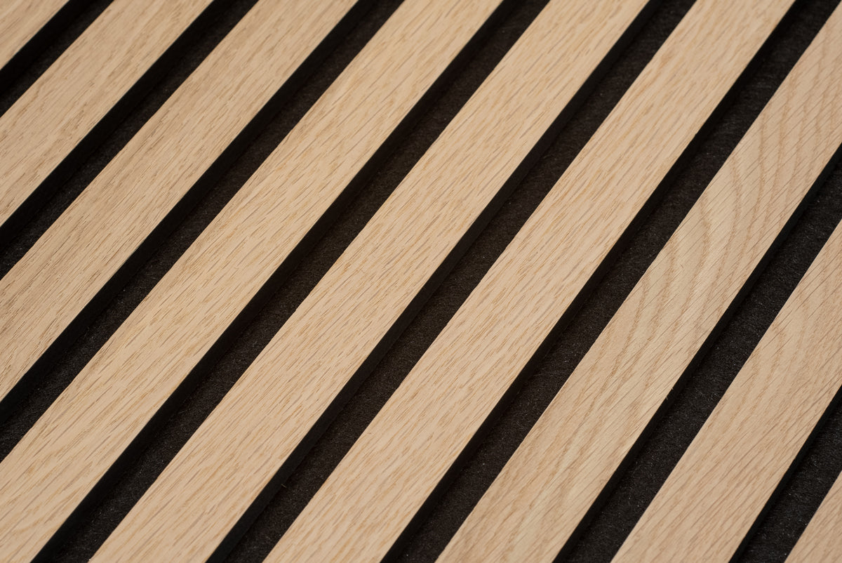Floer Akupanel XL wandpanelen -- Onbehandeld Eiken