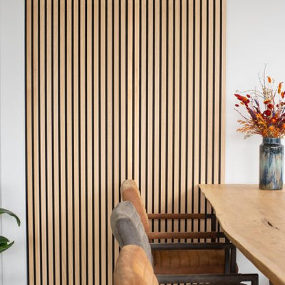Floer Akupanel XL wandpanelen -- Onbehandeld Eiken