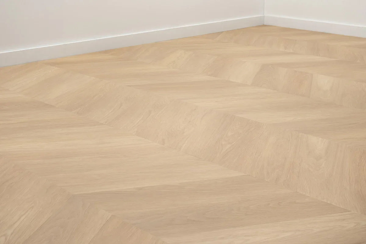 Floer Hongaarse Punt PVC – Natuur Eiken
