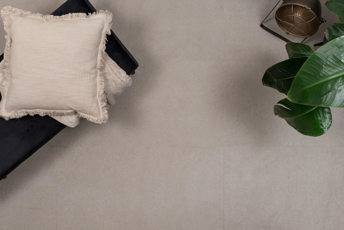 Floer Tegel Click PVC - Betonlook Greige