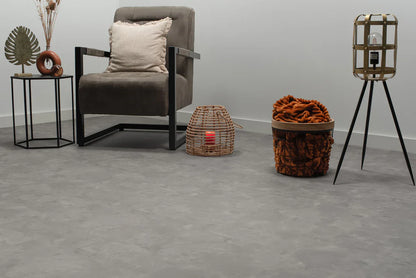 Floer Tegel Click PVC - Betonlook Grijs