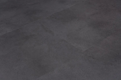 Floer Tegel Click PVC - Betonlook Zwart