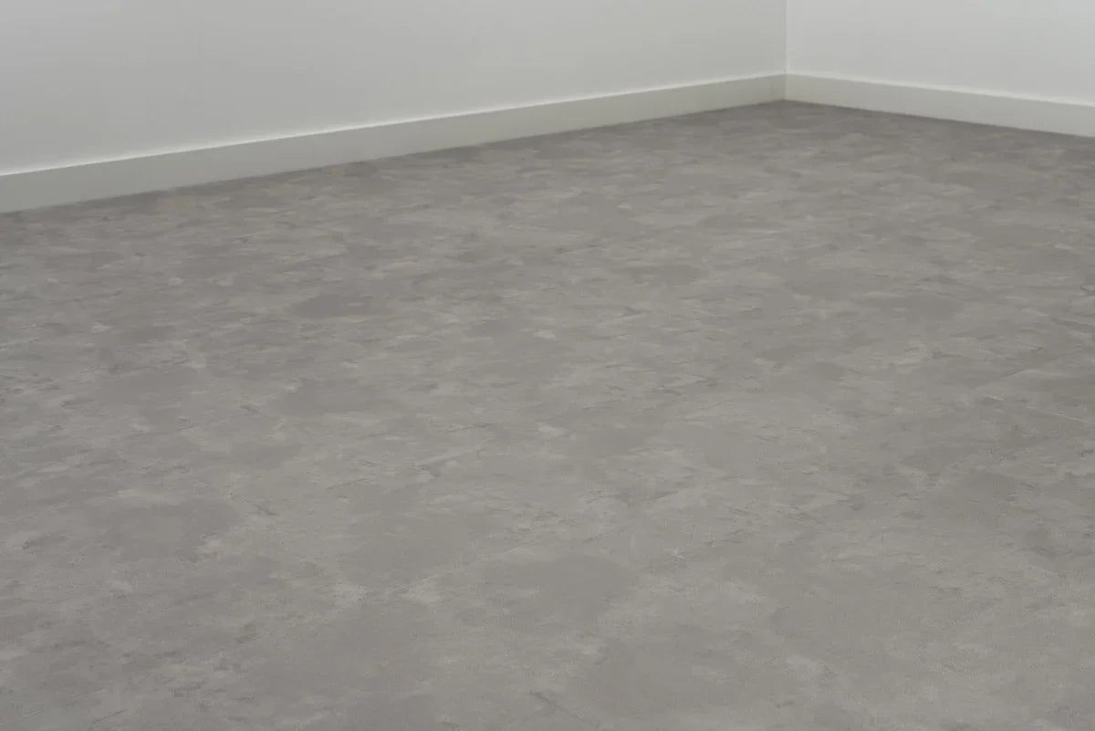 Floer Tegel PVC - Betonlook Grijs