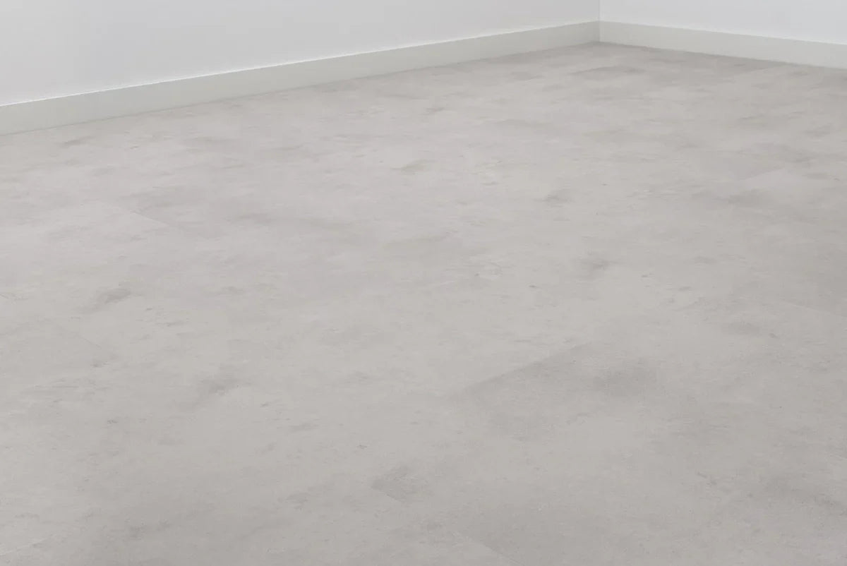 Floer Tegel PVC - Betonlook Lichtgrijs