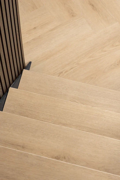 Floer Walvisgraat PVC - Bryde Bruin