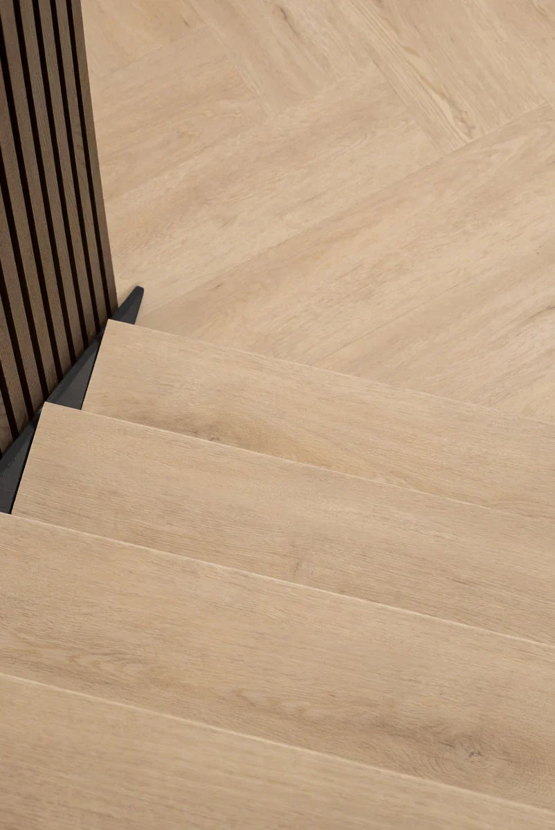 Floer Walvisgraat PVC - Gaia Grijsbeige