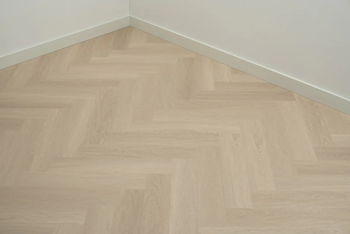 Floer Visgraat Click PVC - Beige Eiken