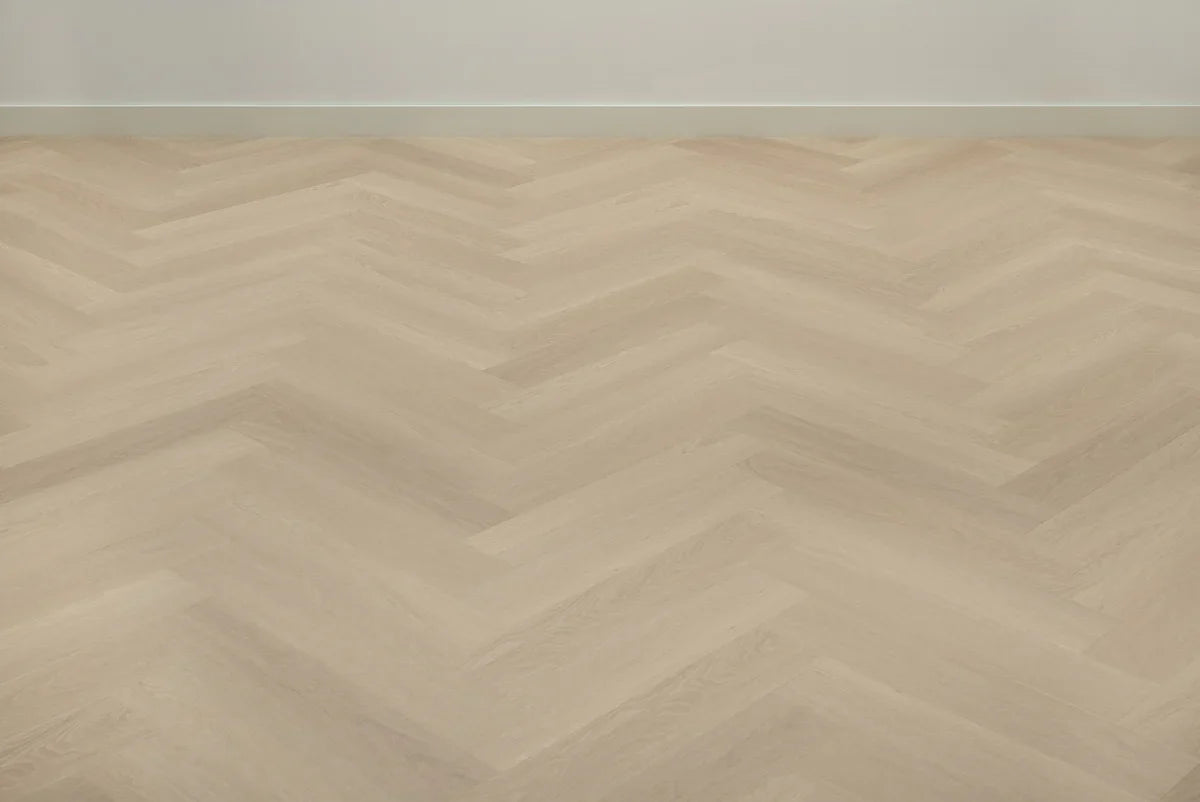 Floer Visgraat PVC - Beige Eiken