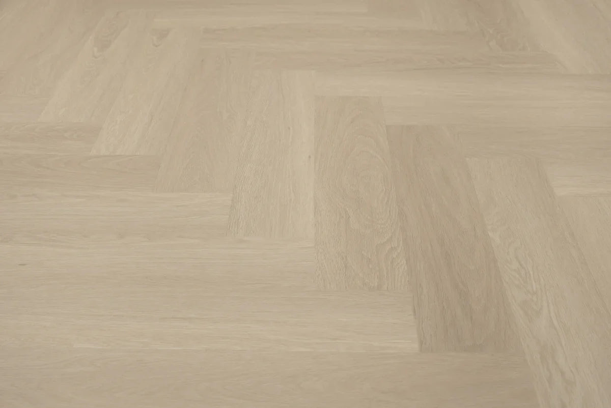 Floer Visgraat PVC - Beige Eiken