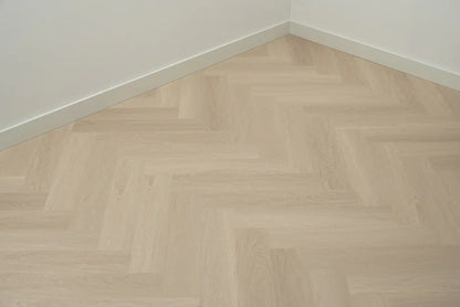 Floer Visgraat PVC - Beige Eiken