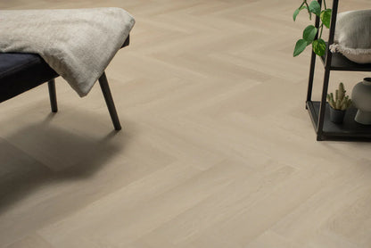 Floer Visgraat PVC - Beige Eiken