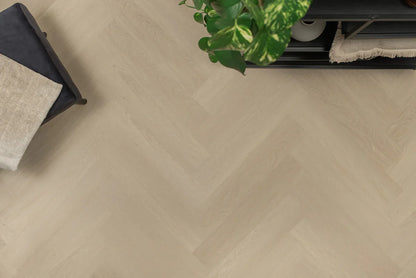 Floer Visgraat PVC - Beige Eiken