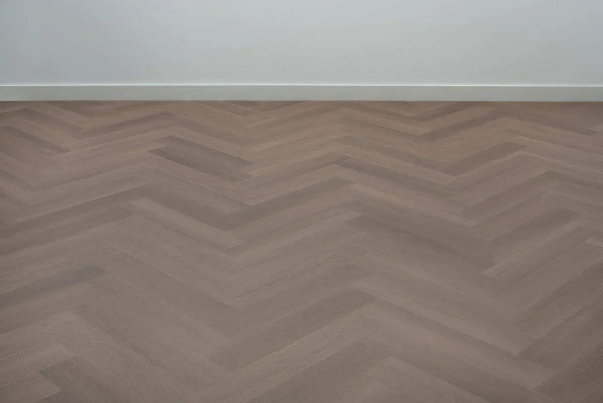 Floer Visgraat PVC - Greige Eiken