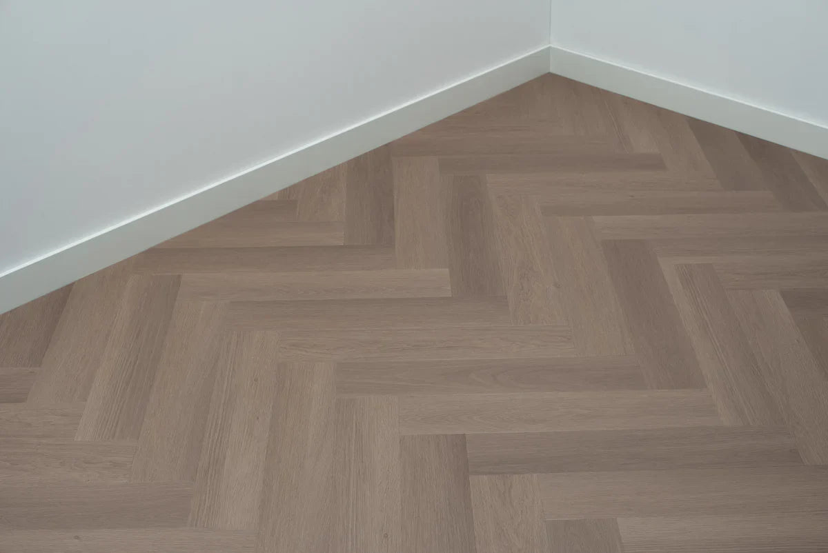 Floer Visgraat PVC - Greige Eiken