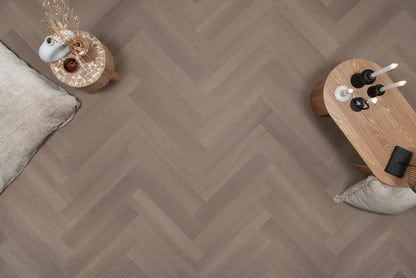 Floer Visgraat PVC - Greige Eiken